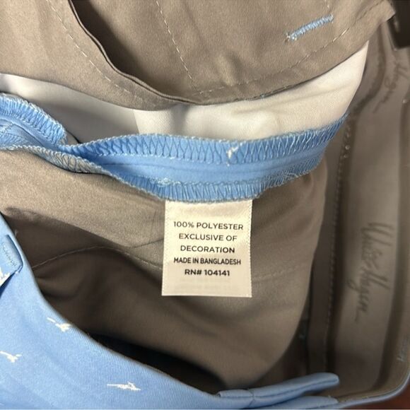 Walter Hagen 34 9” Blue White Seagulls Inseam Perfect 11 Collection Golf Shorts - Picture 11 of 16